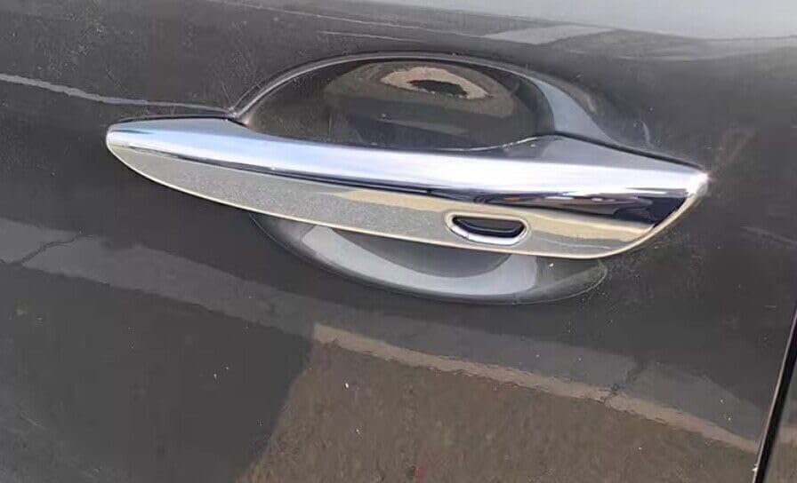 ya 8 8.24 baidi for Mazda 3 Axela 2019-23 Chrome Style Side with for Smart Door Handle Cover Trim 4X