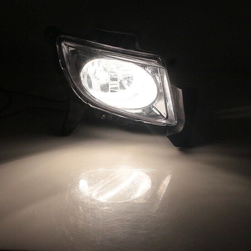 ya 2 8.15 Suitable for Hyundai I30 2007 2008-2012 dual front bumper fog lights driving fog lights