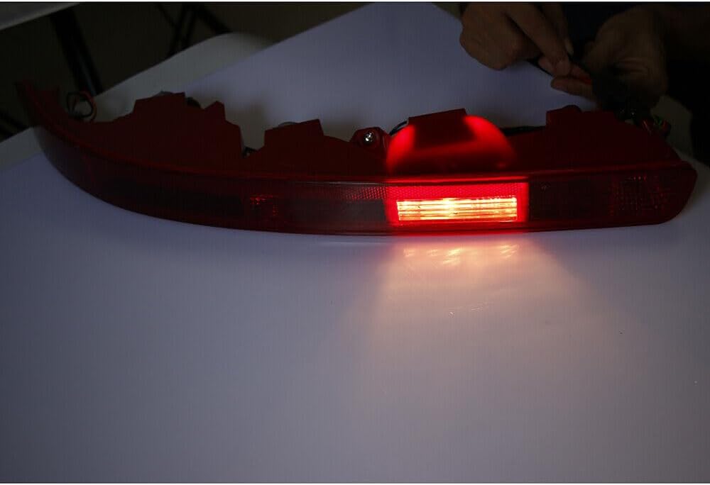 ya 10 9.16 zhengce for 2006-2015 for Audi Q7 Pair Rear Lower Bumper Tail Light Reverse Stop Fo