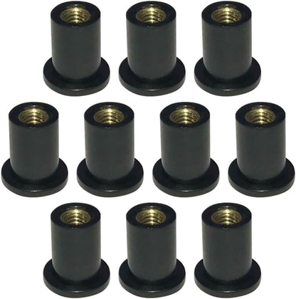 ya 2 8.15 10 Pcs M4 Nut Child Motorcycle Windscreen Fastener for Windshield