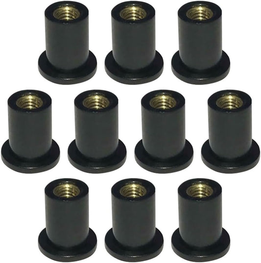 ya 2 8.15 10 Pcs M4 Nut Child Motorcycle Windscreen Fastener for Windshield