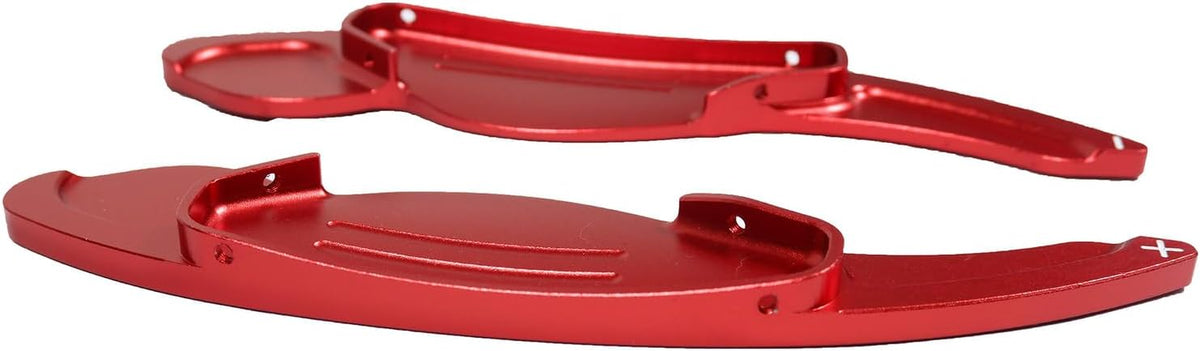 ya 13 9.15 baidi Red Steering Wheel Shift Paddle Shifter Fit for Jaguar XEL XE XFL XF XJ 1 Set