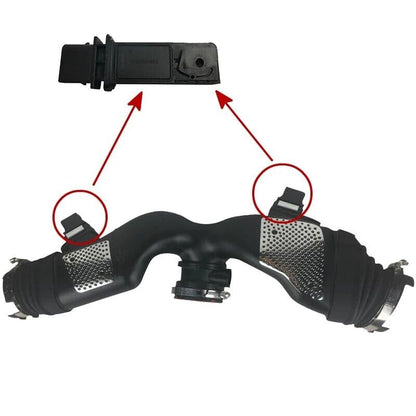 ya 6 8.24 baidi 2 Pieces of air Tube with air Quality Sensor Suitable for Mercedes Benz ML280 C320 E280 G320 0281002695 US