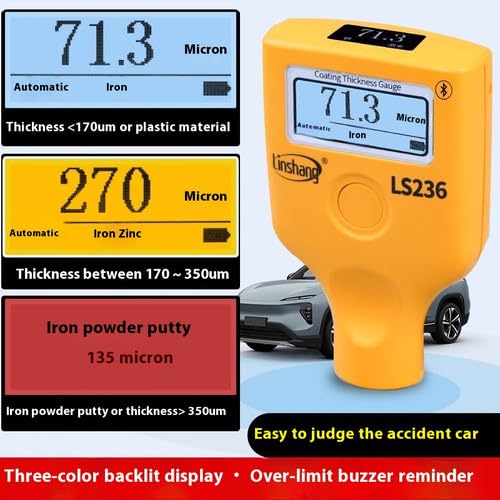 ya 14 9.20 zhengce LS236 Coating Paint Thickness Gauge Automotive Low Temperature Thickness Ga-1