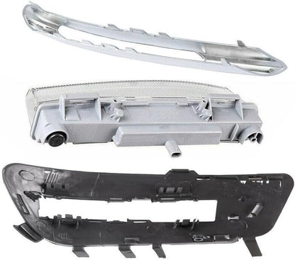 ya 4 8.14 Right front fog lamp grille chrome decoration suitable for Mercedes-Benz E350 E550