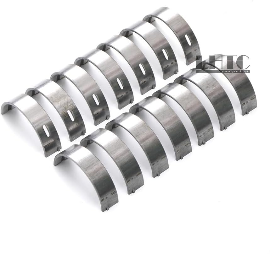 ya 11 9.14 baidiMain Crankshaft Bearings Shells +0.50 for Audi TT for Porsche for VW R32 R36 3.2 3.6 VR6