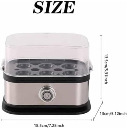 ya 14 9.20 baidi 6 Egg Capacity Egg Cooker with Stainless Steel Base and One Touch Operation-1