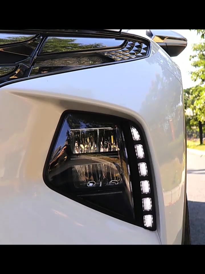 ya 13 9.15 baidi for Hyundai Tucson 2022-2024 LED fog lights DRL daytime running lights 1 se
