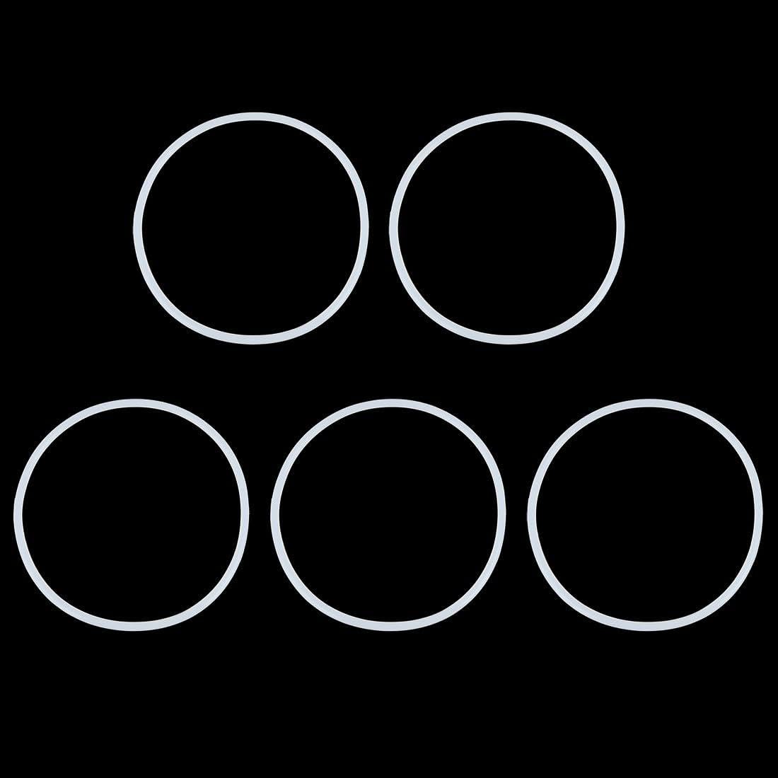 ya 13 9.15 baidi 5PC Silicone O-Rings, 92mm OD, 85.8mm ID, 3.1mm Width, Seal Gasket White