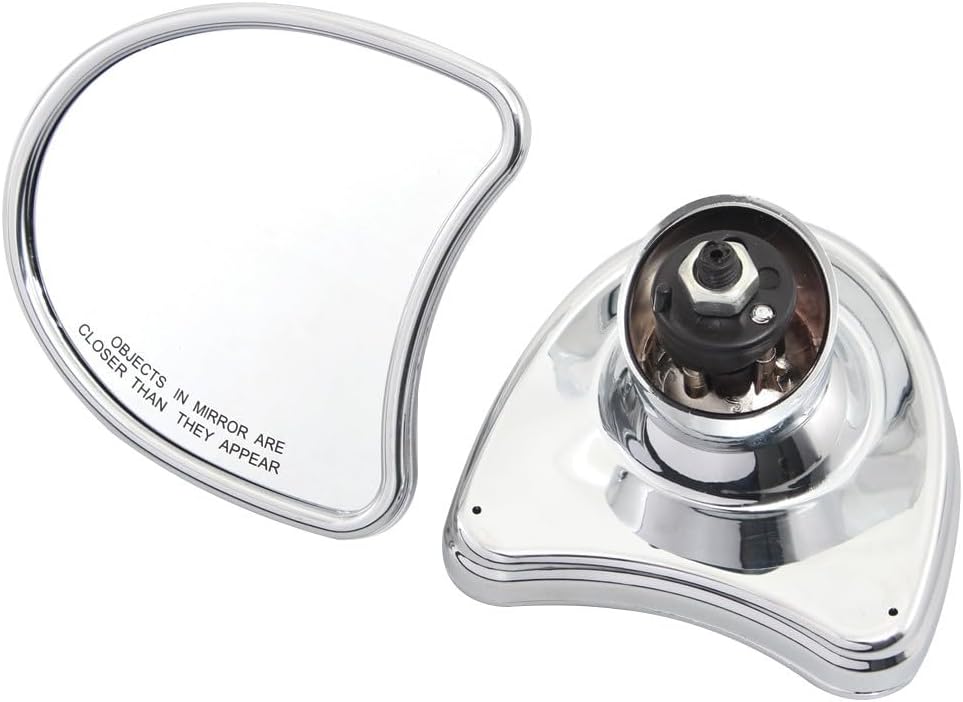 ya 13 9.15 baidi 2X Batwing Inner Fairing Mount Side Rear Mirrors for Harley Touring Street Glide