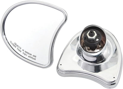 ya 13 9.15 baidi 2X Batwing Inner Fairing Mount Side Rear Mirrors for Harley Touring Street Glide