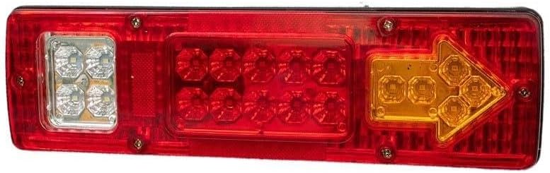ya 13 9.15 baidi LED Rear Tail Light Brake Reverse Turn Signal Lamp For Car Trailer Tru