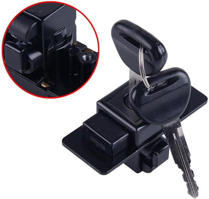 ya 11 9.14 baidiGlove Box Compartment Squeeze Latch with 2 Keys for Mitsubishi Montero for Pajero