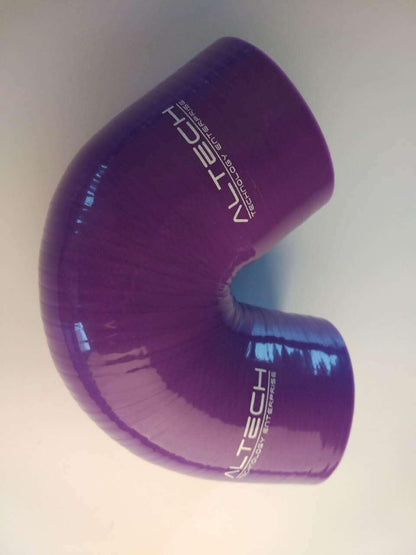 ya 13 9.15 baidi Purple 3 To 3 135 DEGREE Elbow 76mm Silicone Intercooler Coupler Pipe Turbo