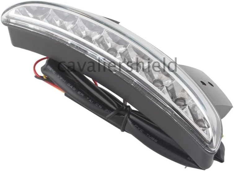 ya 23 10.7 baidi Clear Lens Rear Fender Edge LED Brake Turn Signal Tail Light for Harley 883 1200