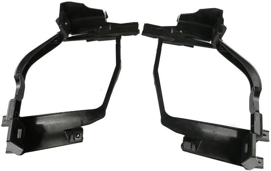 ya 4 8.14 2pcs LH and RH headlight mounting bracket for BMW E60 E61 5 series 528 535 2004-2010