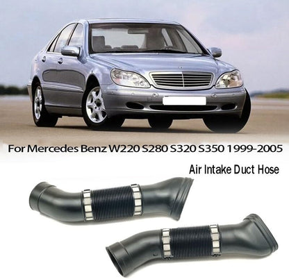 ya 10 9.16 baidi Front Left & Right Air Inlet Intake Duct Hose For for benz W220 E320 S280 S320 99-05
