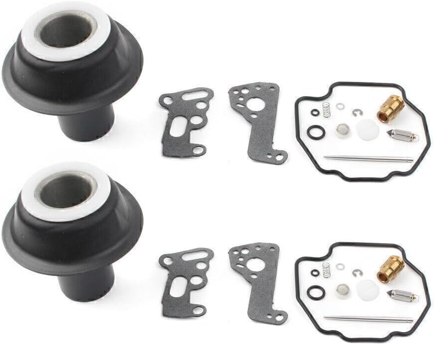 ya 2 8.15 for Yamaha VIRAGO 535 XV535 XV 535 Carburetor Rebuild Kit Plunger Diaphragm