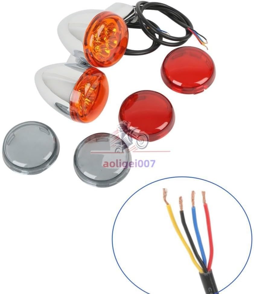 ya 13 9.15 baidi CNC LED turn signals suitable for Harley Sportster 1200 883 48 Custom XL1200C-