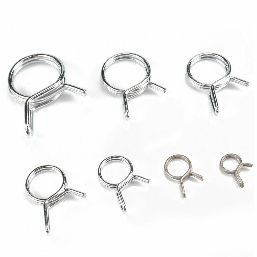 ya 6 8.14 70pcs ¦µ6-¦µ18 Spring Clip Vacuum Fuel Oil Hose Line Band Clamp Motorcycle ATV