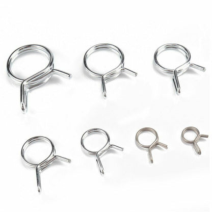 ya 6 8.14 70pcs ¦µ6-¦µ18 Spring Clip Vacuum Fuel Oil Hose Line Band Clamp Motorcycle ATV