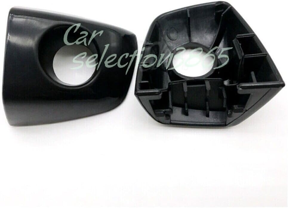 ya 2 8.15 1-Pack Black Front Left Outside Door Handle Cover Keyhole Cover Suitable for A6 C7 2012-18