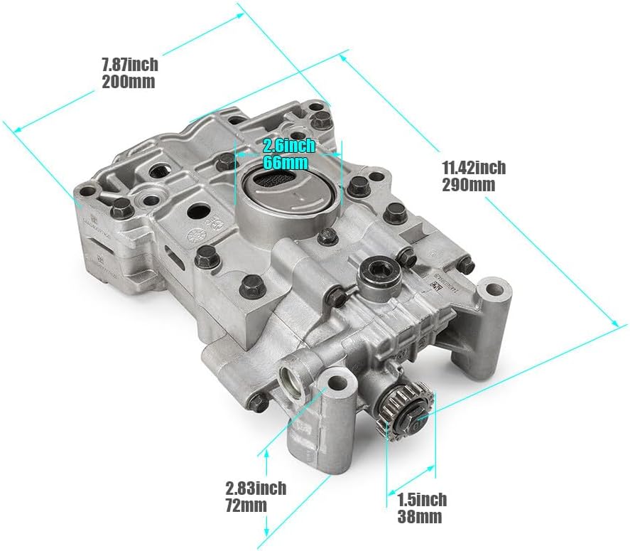 ya 11 9.14 zhengce 20 thread oil pump balance shaft for Hyundai for Tucson 18-2020 SONATA 15 2