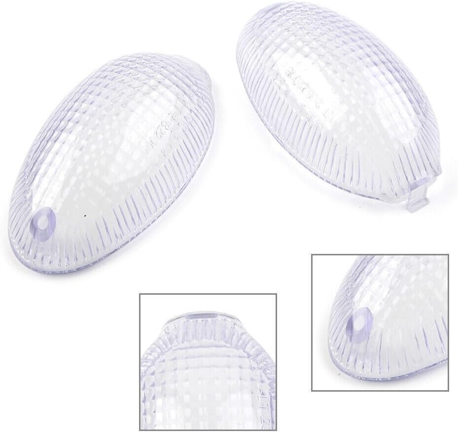 ya 11 9.14 zhengce Clear Front Turn Signal Light Lens Fit for Ducati Monster 797 821 1100 1200