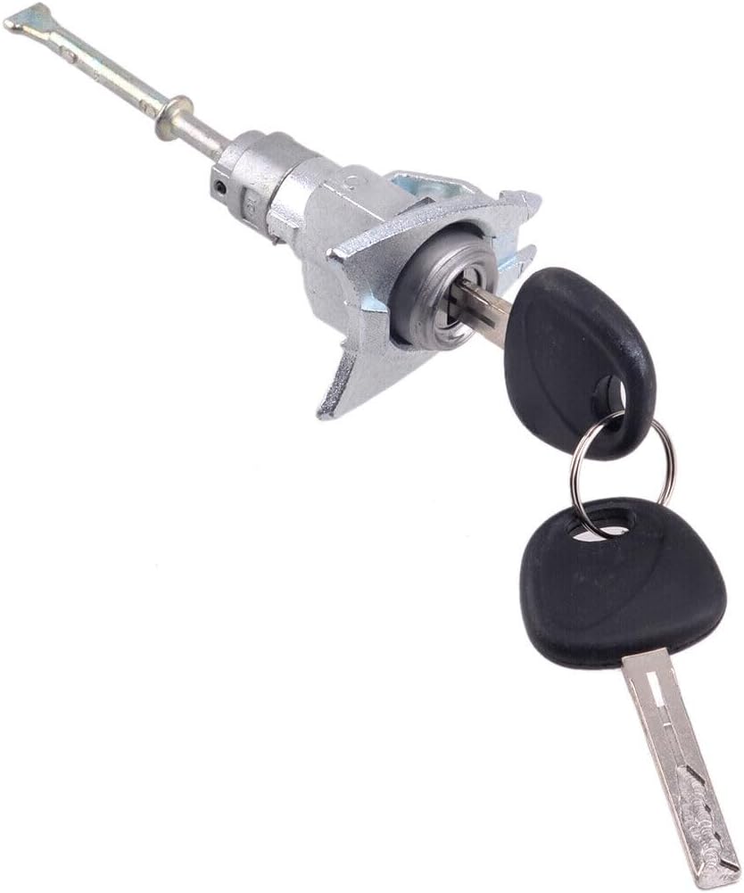 ya 5 8.10 Door Lock Cylinder 2 Keys Set Front Left Side Fit for Hyundai Sonata/Hybrid