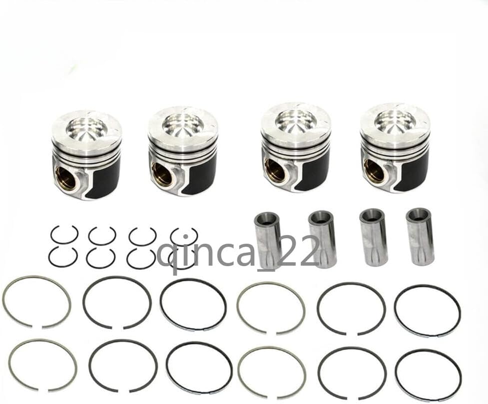 ya 4 8.24 baidi 4-Pack Piston Ring Kit for Hyundai for Kia D4CB 2.5 234104A920 New