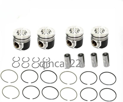 ya 4 8.24 baidi 4-Pack Piston Ring Kit for Hyundai for Kia D4CB 2.5 234104A920 New