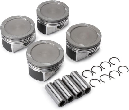 ya 28 10.13 zhengce 4PCS Pistons & Rings Kit Fit for Chevy for Cruze SONIC TRAX ENCORE 1.4L 25
