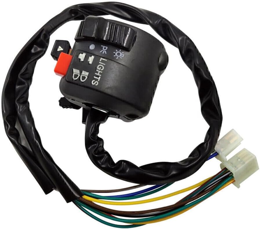 ya 4 8.14 7/8 22mm Handlebar High/Low Beam On/Off Start Kill Headlight Throttle Switches