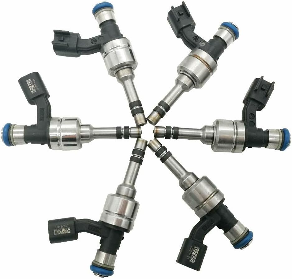 ya 10 9.16 baidi 6pcs Fuel Injector For for Cadillac CTS for Chevrolet Equinox for GMC Terrain 10-11 12629927