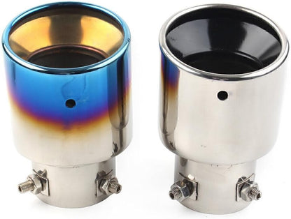 ya 14 9.20 zhengce Car Stainless Steel Rear Pipe Tail Muffler Tip for Mazda 3 2010-2013-1