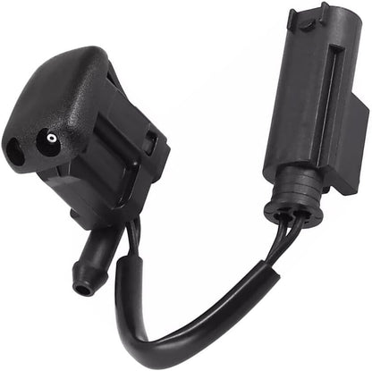 ya 12 10.8 baidi For 525i 528i 530i 540i 1997-2003 Windshield Wiper Water Jet Washer Nozzle Black