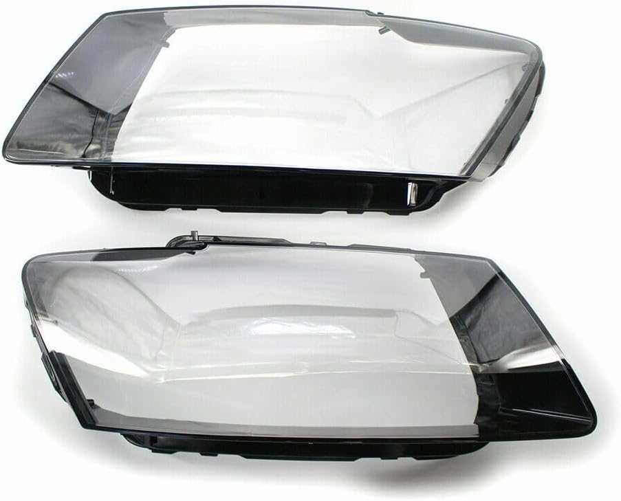 ya 10 9.16 zhengce Left + Right Front Headlight Headlamp Lens Cover Lampshade for Audi Q5 2013