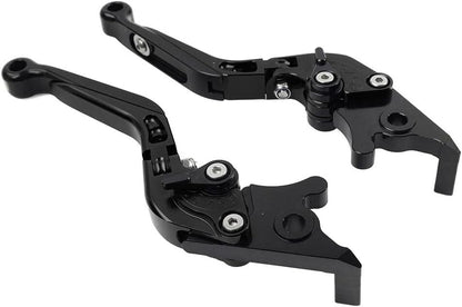 ya 6 8.24 baidi CNC Folding Extendable Brake Clutch Levers for BMW G310R/G310GS 2017-2021 Black