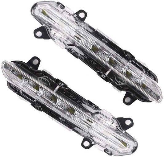 ya 4 8.10 1 pair of L+R front daytime running fog lights suitable for Mercedes Benz S350 S550 S63 AMG