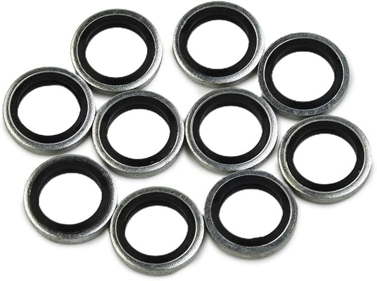 ya 28 10.13 zhengce Banjo 10pcs Washers Bolt Calipers Sealed Steel & Rubber Hot Sale New