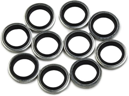 ya 28 10.13 zhengce Banjo 10pcs Washers Bolt Calipers Sealed Steel & Rubber Hot Sale New