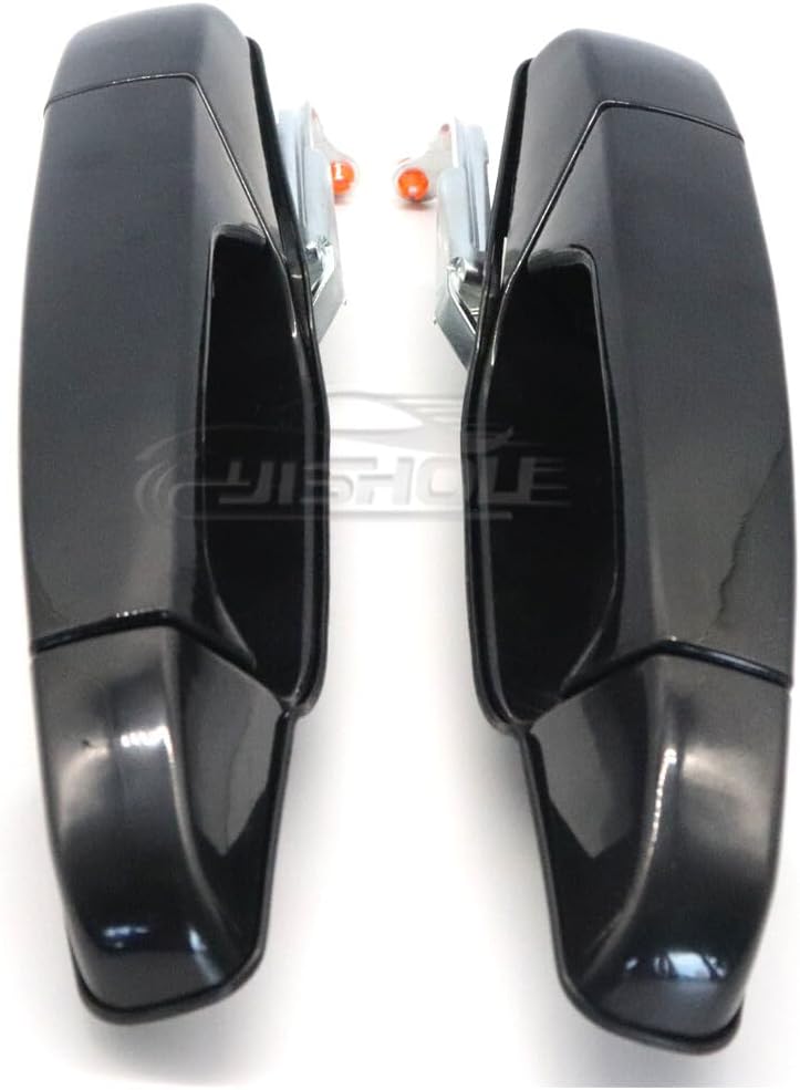 ya 10 9.16 baidi Front & Rear Set of 4 Black Door Handle for Chevy for GMC Tahoe for Yukon for Sierra 07-14