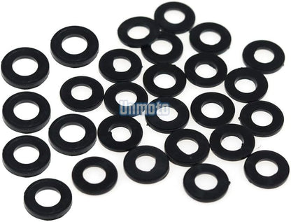 ya 23 10.7 baidi Black Fairing Bolt Kit body screws Clips for Honda CBR600RR 2009-2010