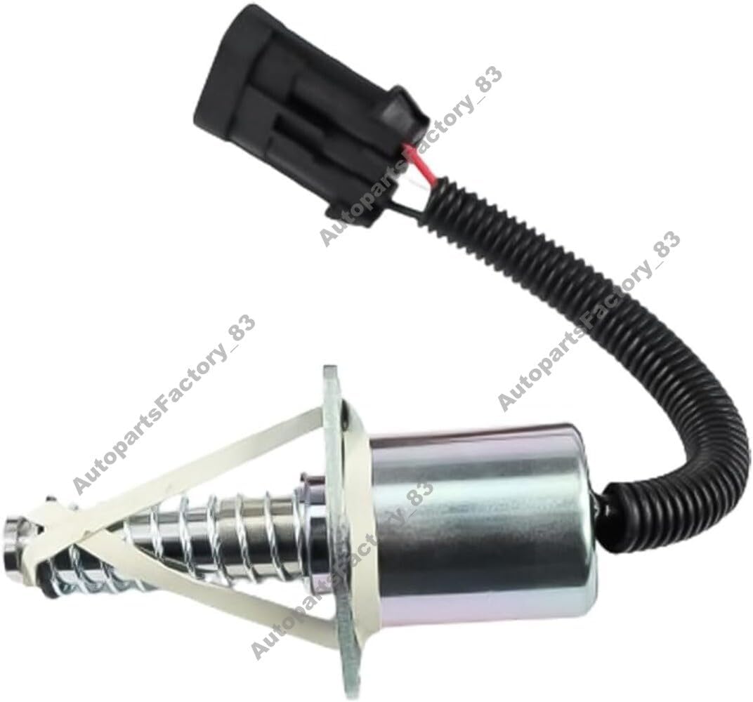 ya 4 8.24 baidi 12V Diesel Shutoff Solenoid Valve 7136559 6681512 for Bobcat Loader A220 S100