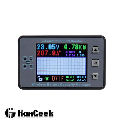 ya 16 10.20 baidi 120V 50A Voltage Current Meter Battery Capacity Manager VAC8810F 2.4 LCD