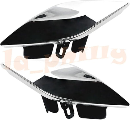 ya 27 10.13 baidi 2Pcs for Maserati Quattroporte 14-17 Front Headlamp Washer Nozzle Cover LH+RH