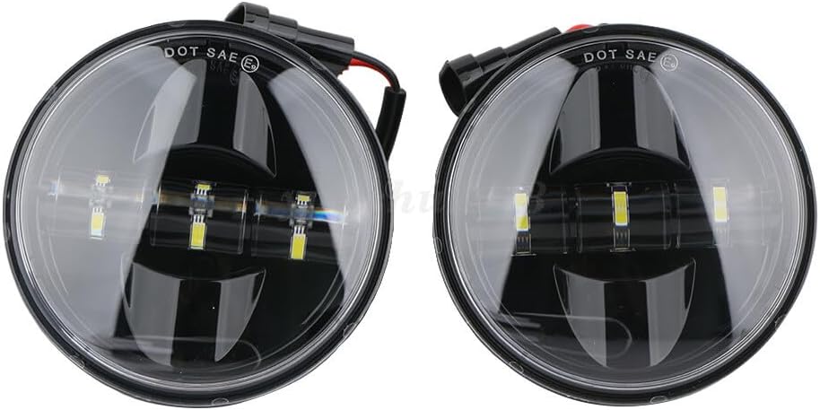 ya 4 8.24 baidi 2x 4.5 LED Nebelscheinwerfer + 7 Zoll LED Scheinwerfer for Harley-Davidson