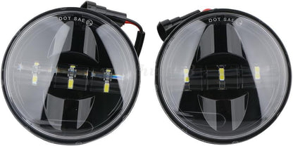 ya 4 8.24 baidi 2x 4.5 LED Nebelscheinwerfer + 7 Zoll LED Scheinwerfer for Harley-Davidson