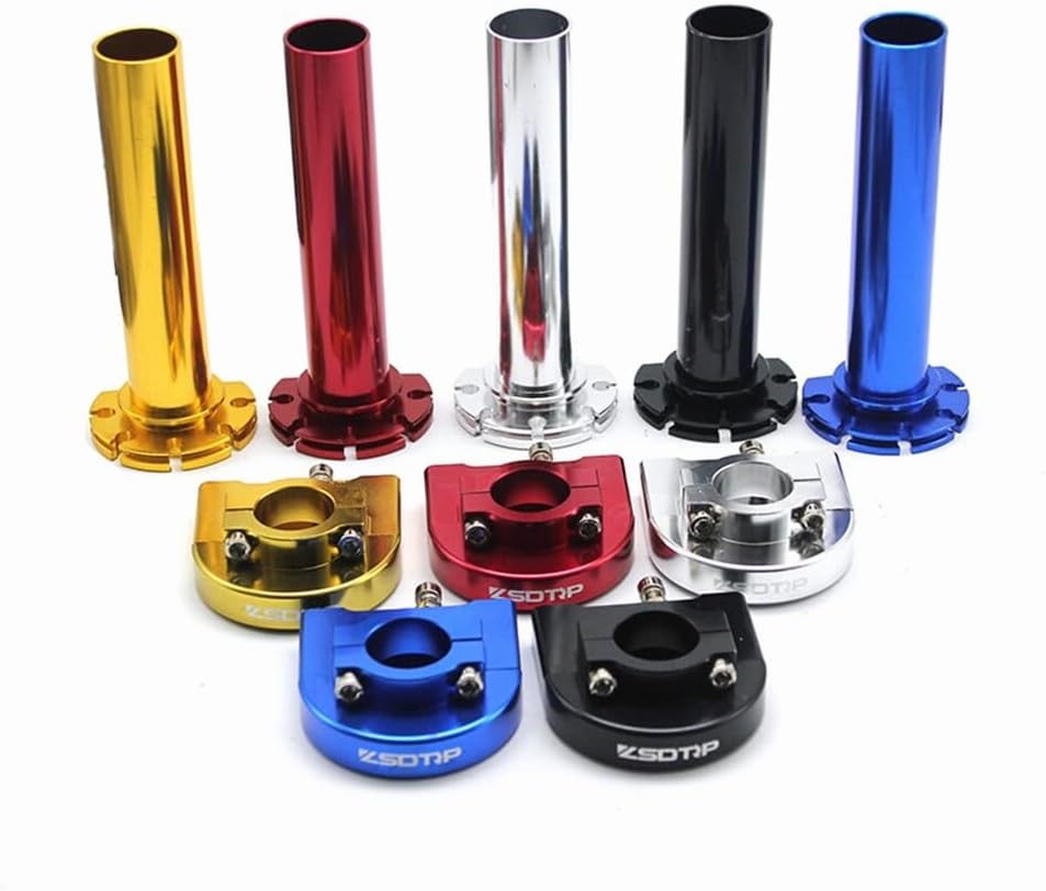 ya 11 9.14 baidiUniversal Motorcycle 7/8 Inch Twist Throttle Handlebar Grip for Bicycles -