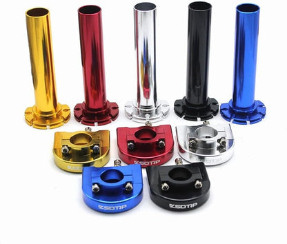 ya 11 9.14 baidiUniversal Motorcycle 7/8 Inch Twist Throttle Handlebar Grip for Bicycles -